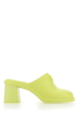 Miu Miu Logo Embossed Slip-On Pumps