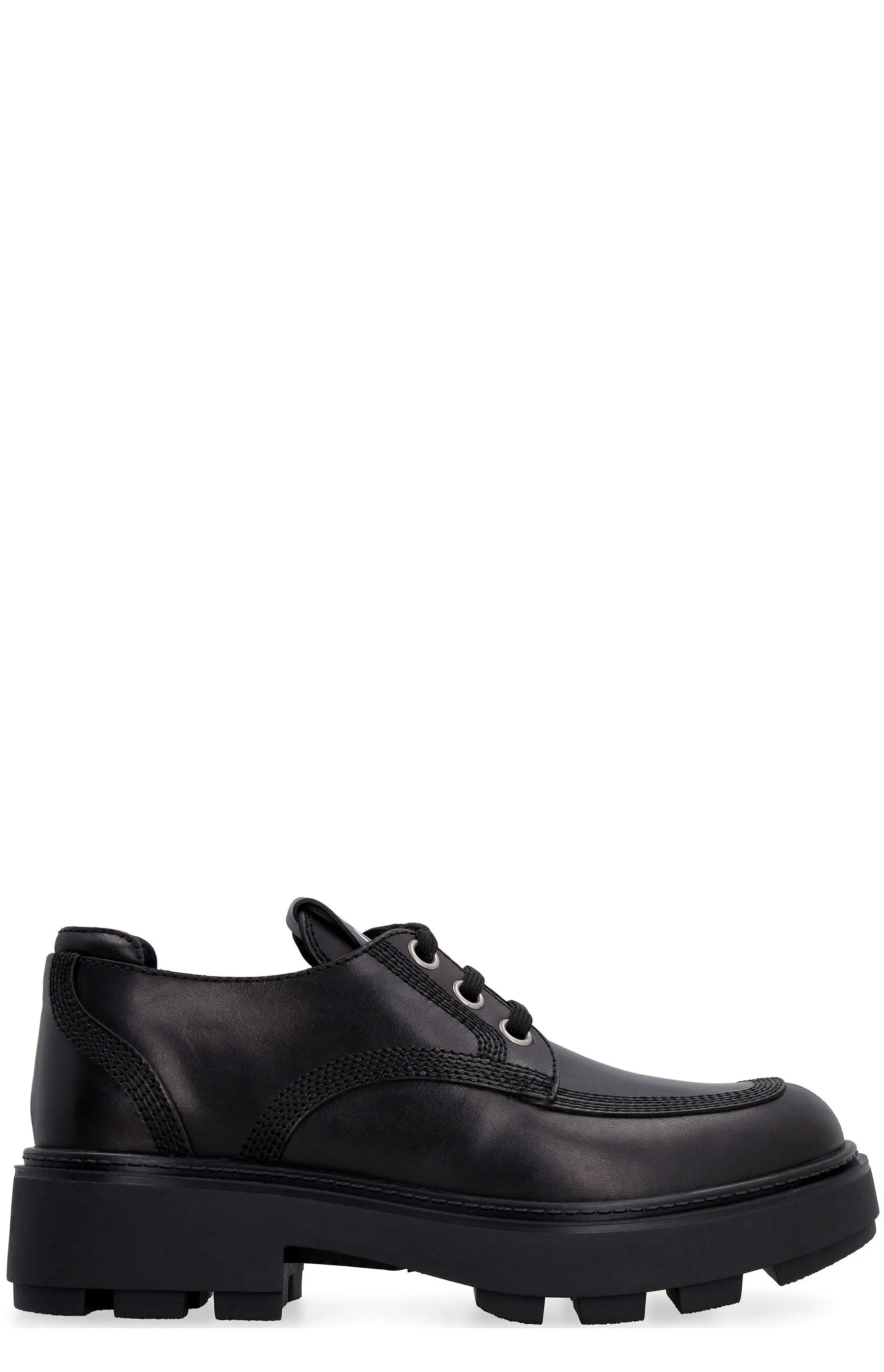 Miu Miu Lug-Sole Lace-Up Shoes