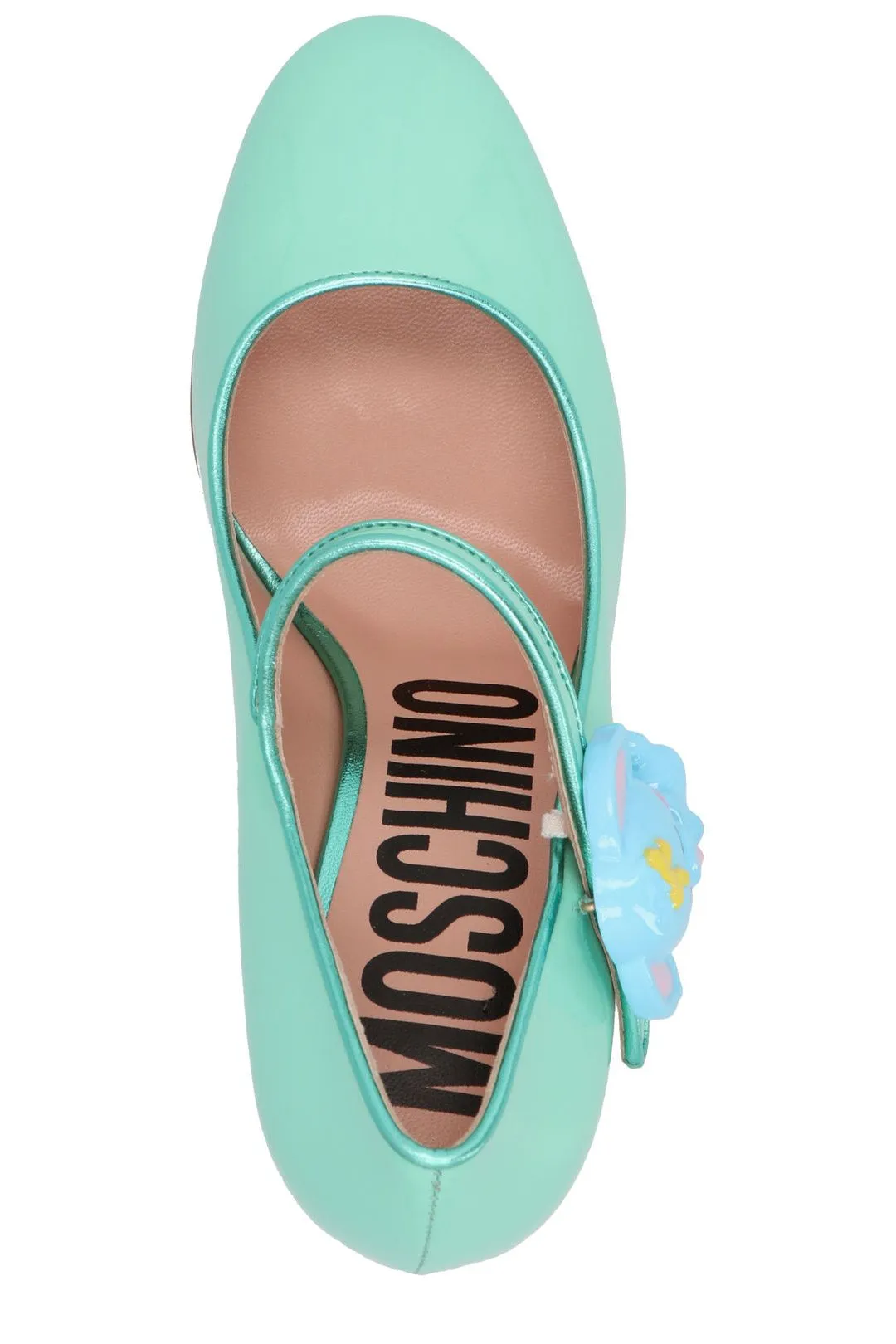 Moschino Baby Animal Detailed Slingback Pumps