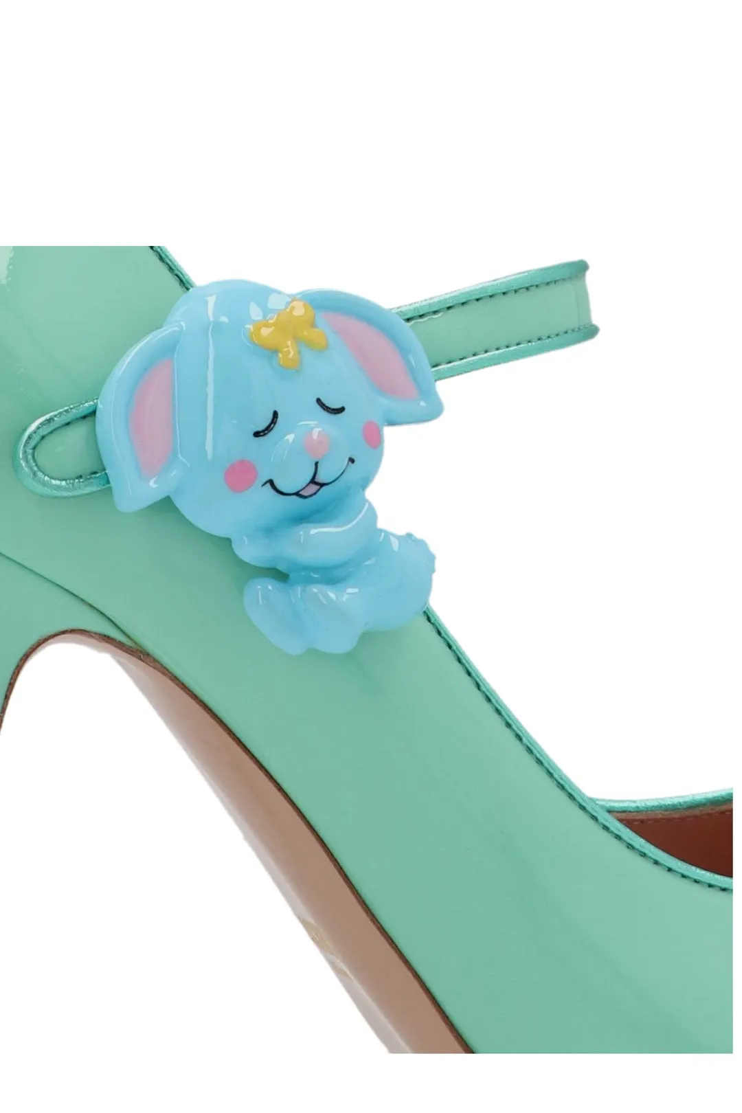 Moschino Baby Animal Detailed Slingback Pumps