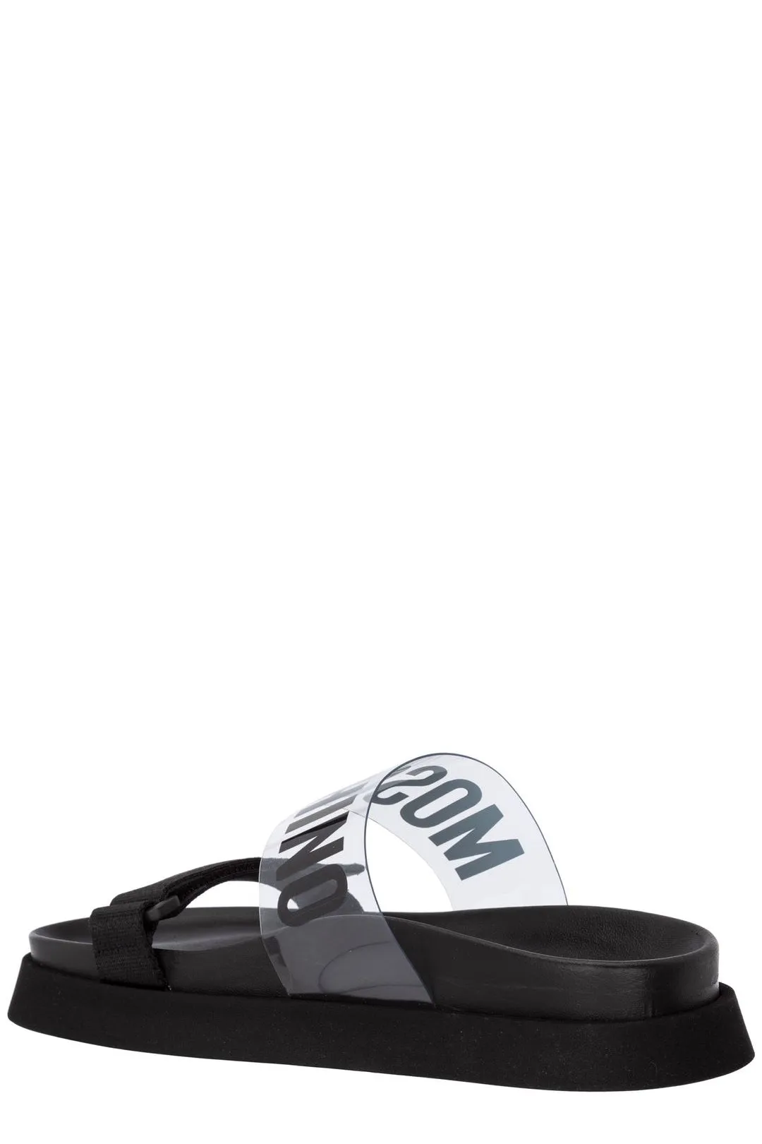 Moschino Logo Band Sandals