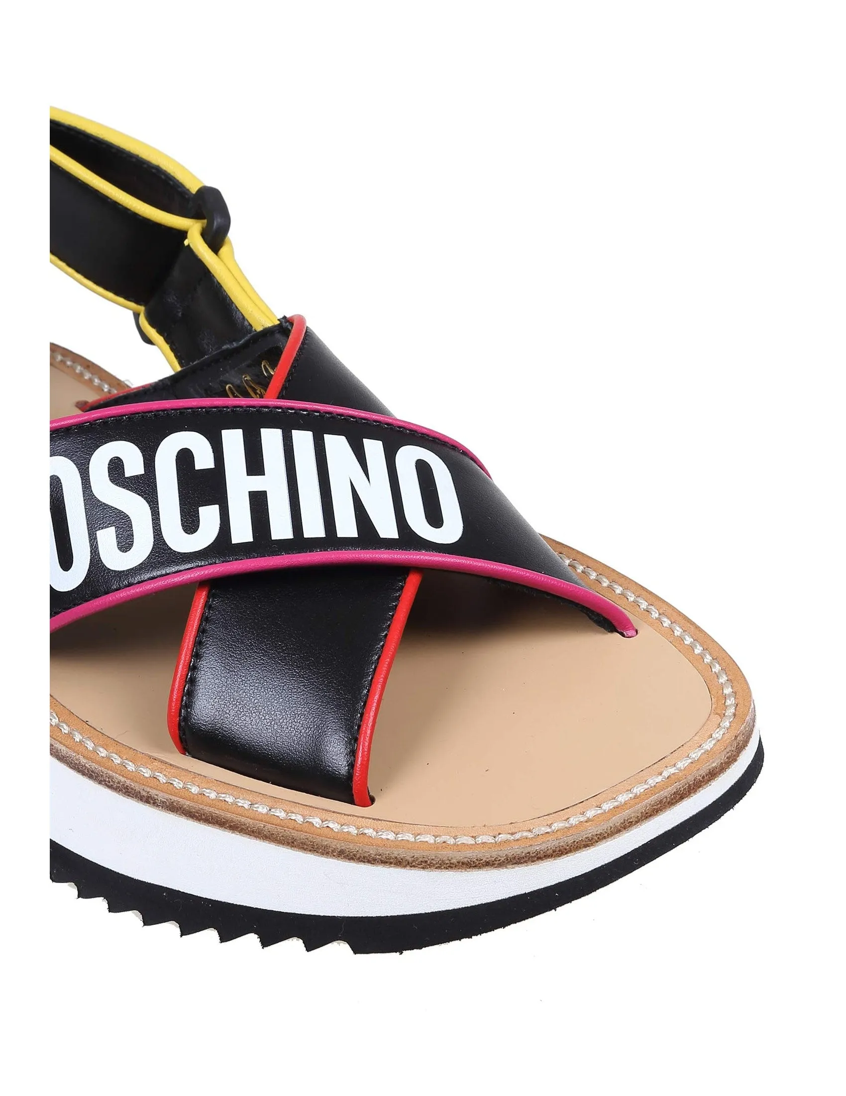 Moschino Mix & Match Criss-Cross Sandals