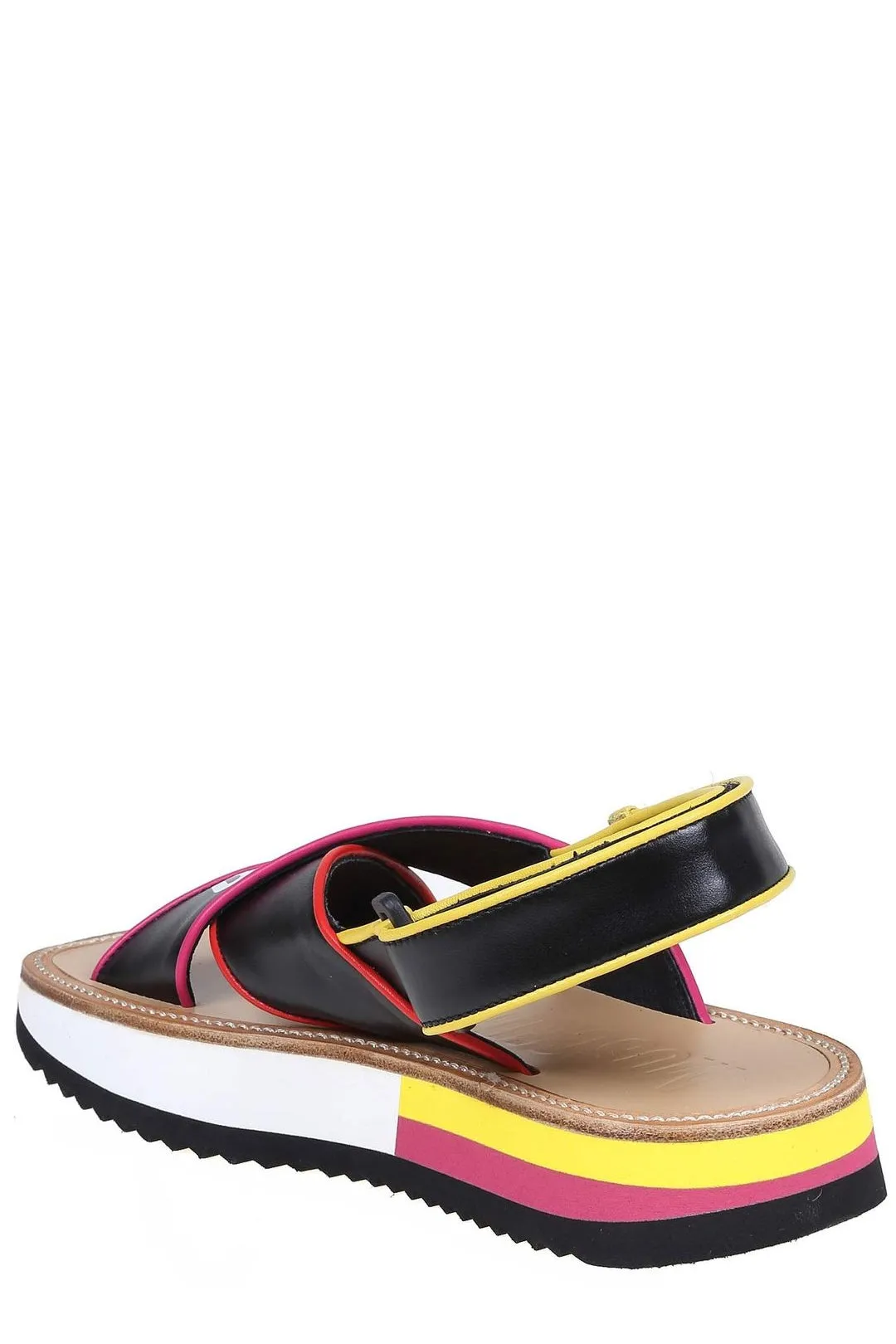 Moschino Mix & Match Criss-Cross Sandals