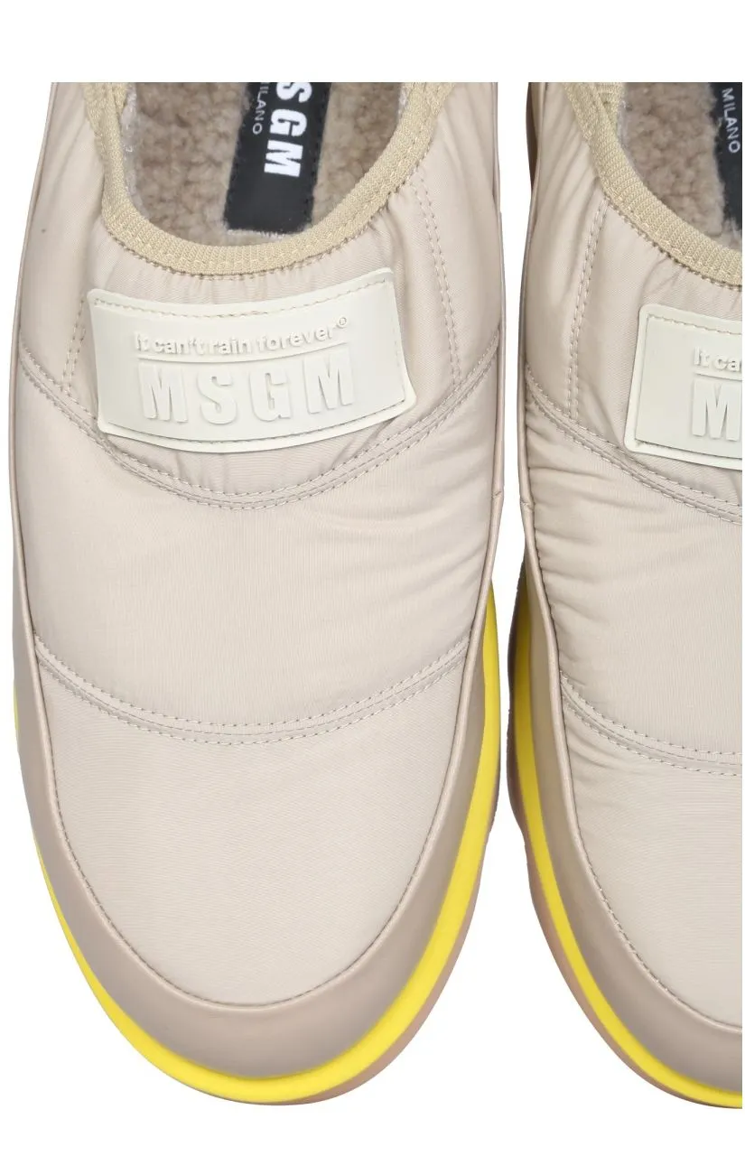 MSGM Puffed Sneakers