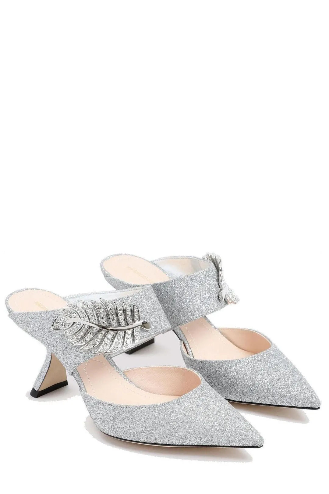 Nicholas Kirkwood Monstera Pointed Toe Mules