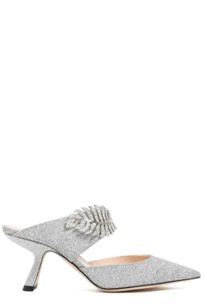 Nicholas Kirkwood Monstera Pointed Toe Mules
