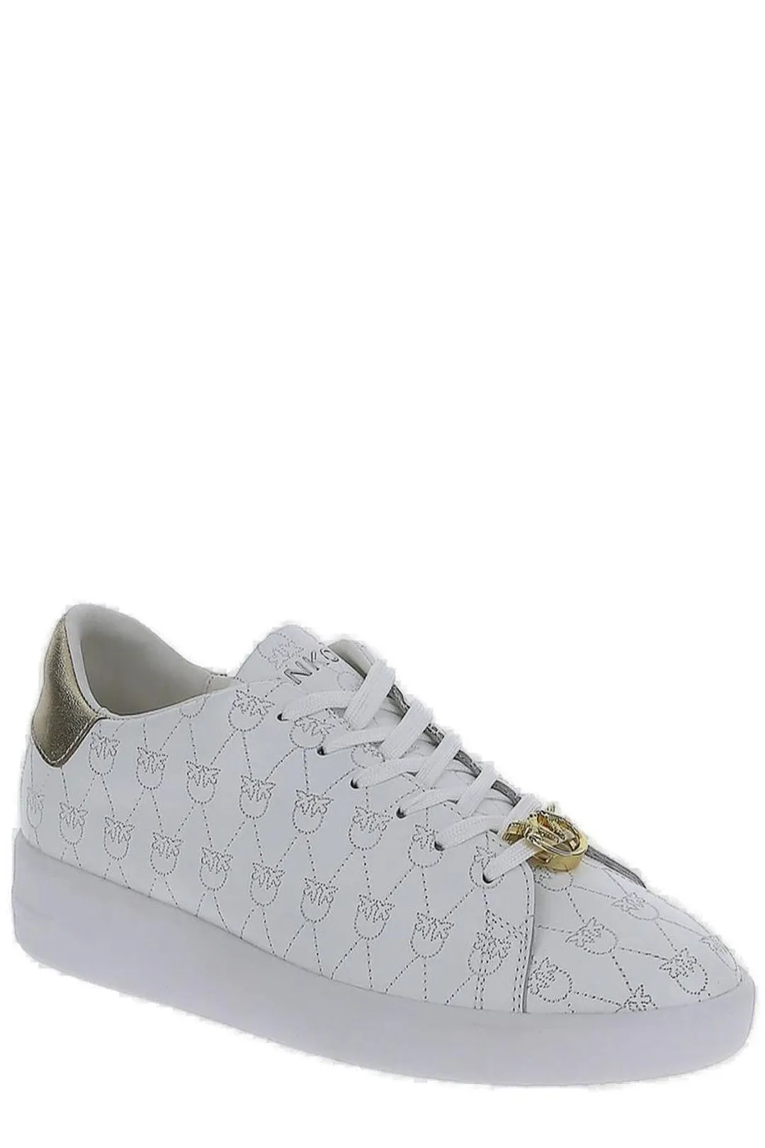 Pinko Monogram Basketball Sneakers