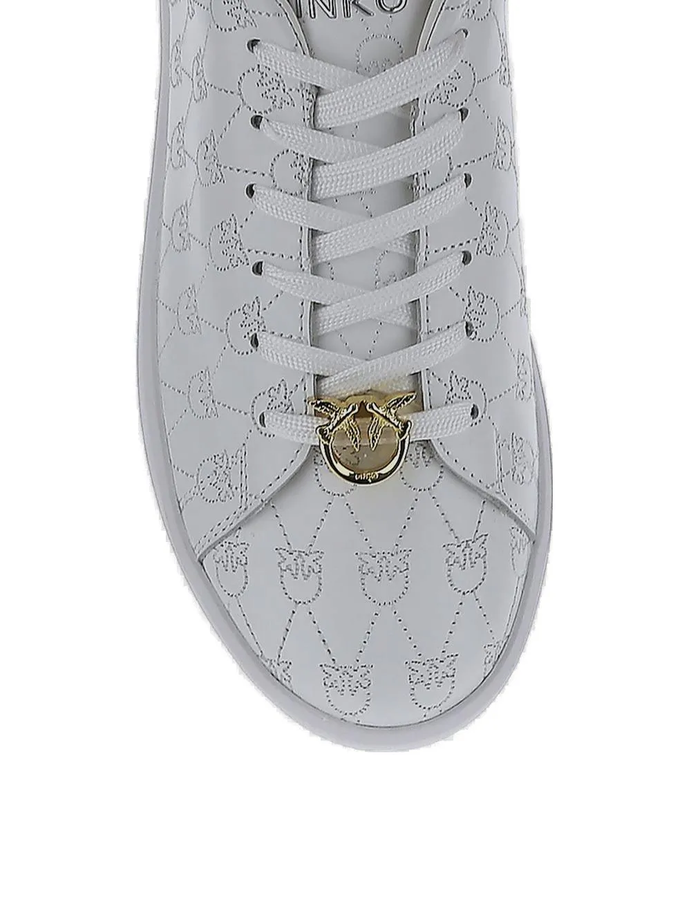 Pinko Monogram Basketball Sneakers