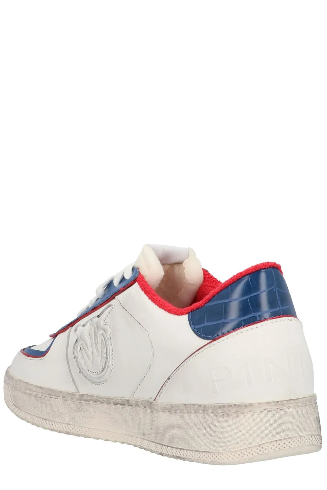 Pinko Panelled Lace-Up Sneakers