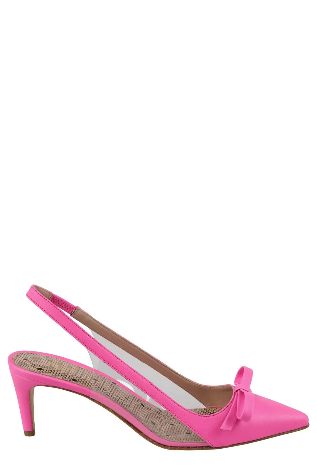 REDValentino Bow Detailed Slingback Pumps