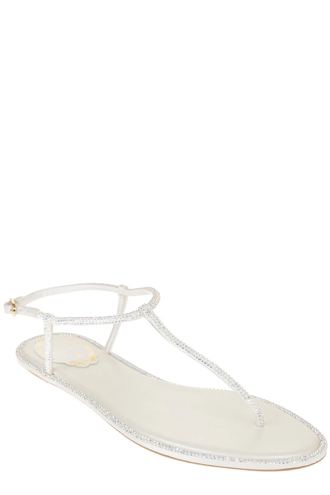 Ren Caovilla Ankle-Strap Sandals