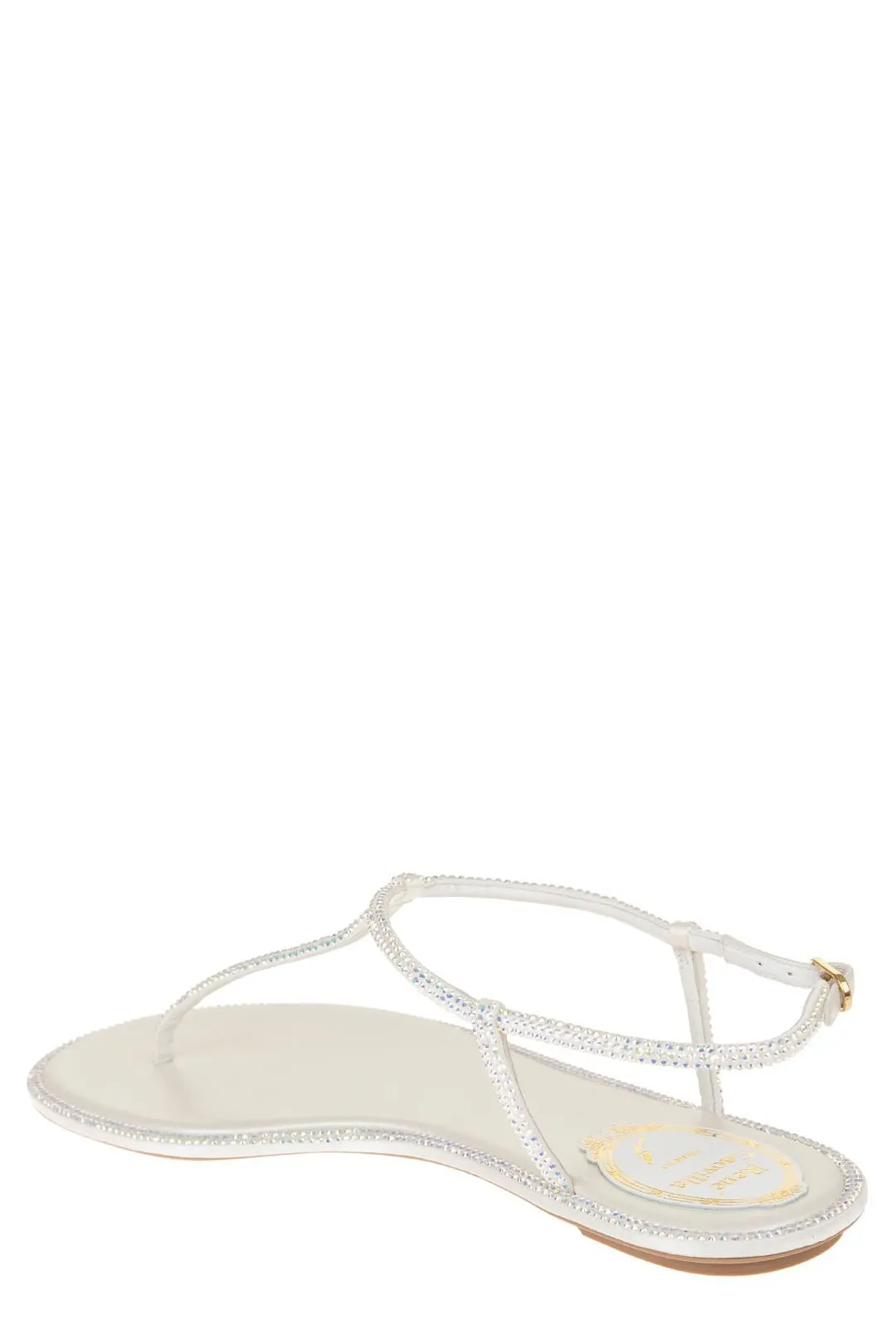 Ren Caovilla Ankle-Strap Sandals