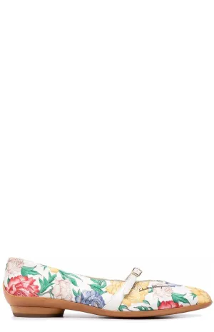 Salvatore Ferragamo Audrey Ballerina Flats