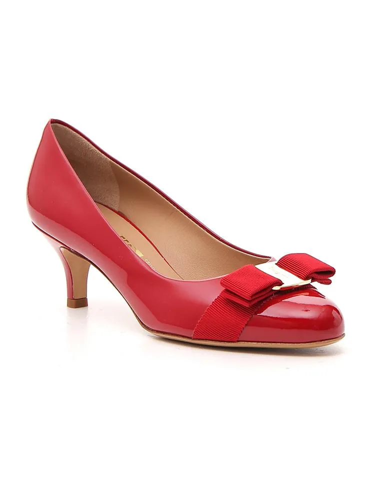 Salvatore Ferragamo Bow-Detail Pumps