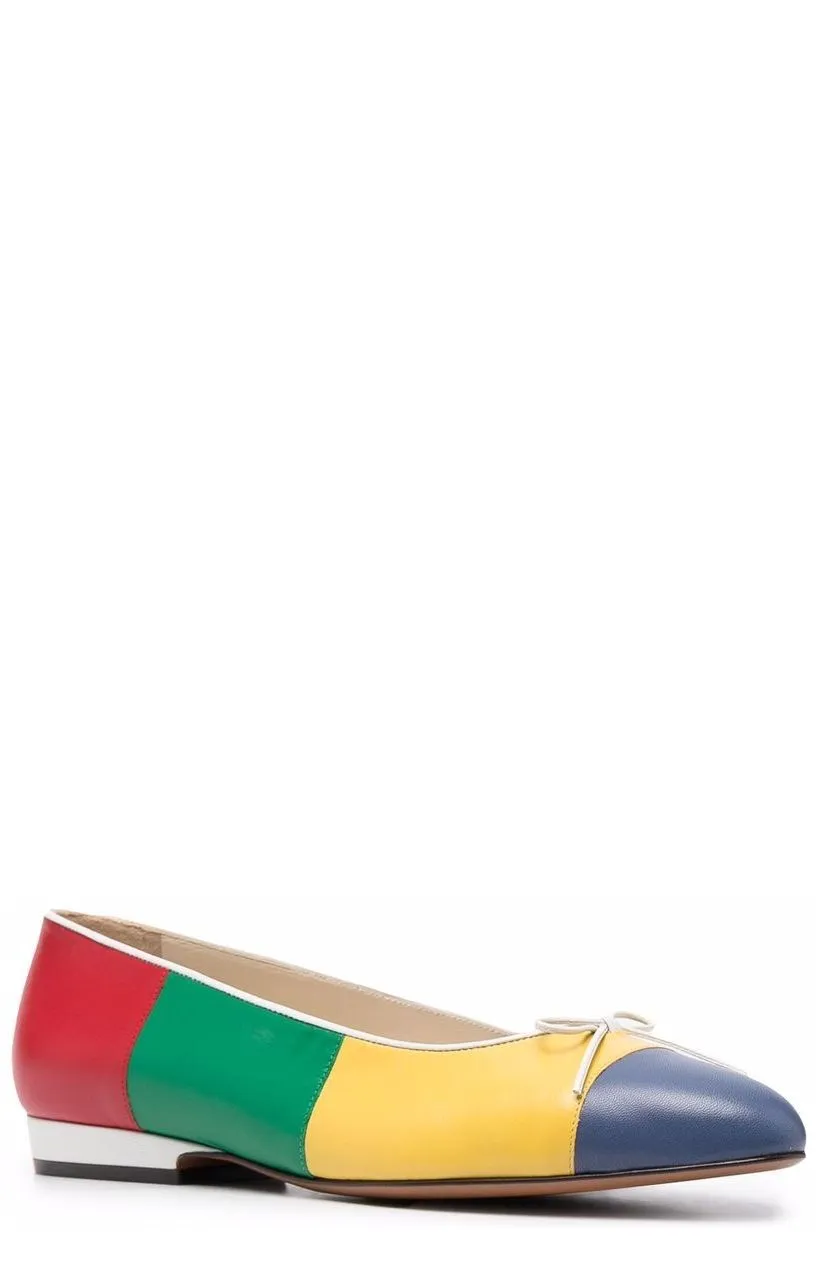 Salvatore Ferragamo Bow Detailed Flats