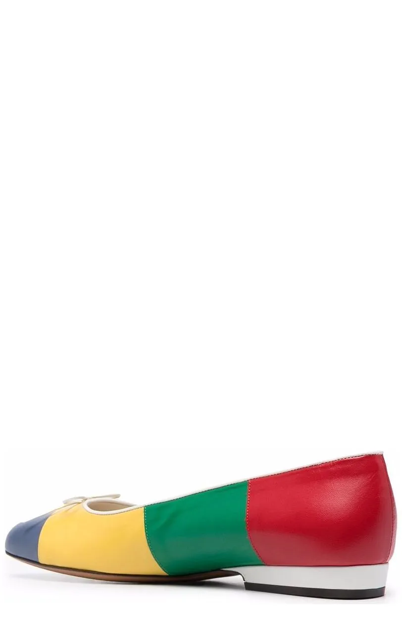 Salvatore Ferragamo Bow Detailed Flats
