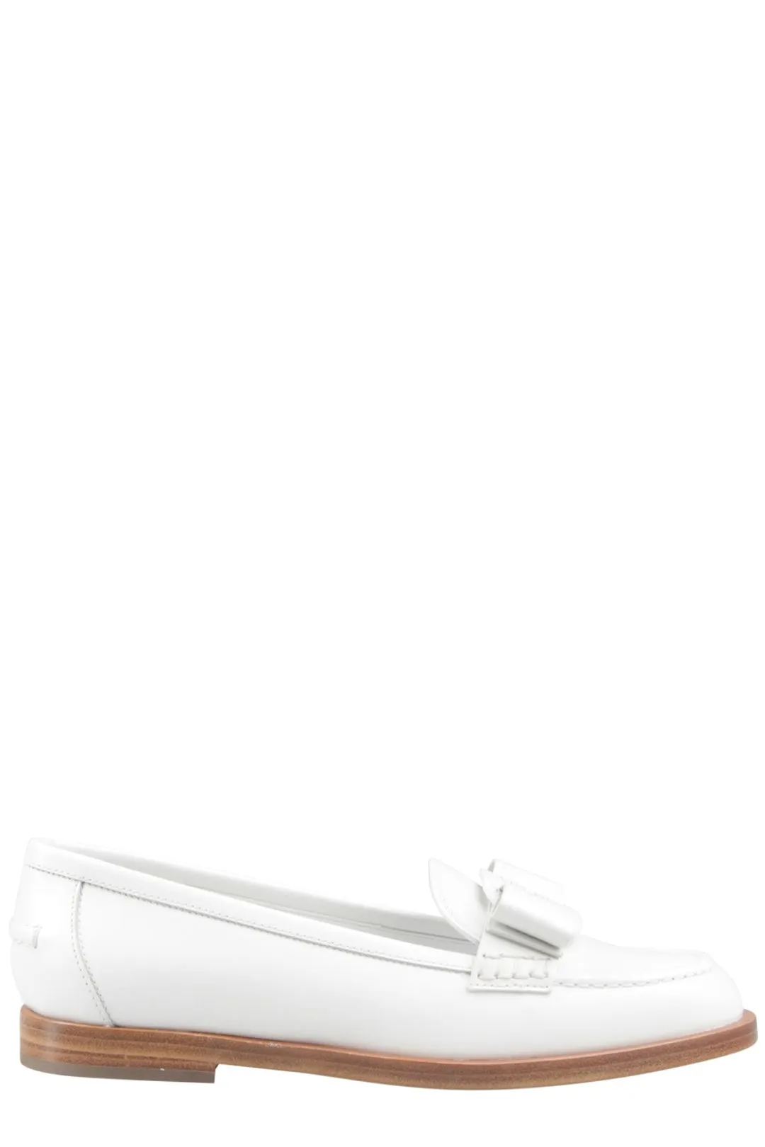Salvatore Ferragamo Bow Tie Slip-On Loafers