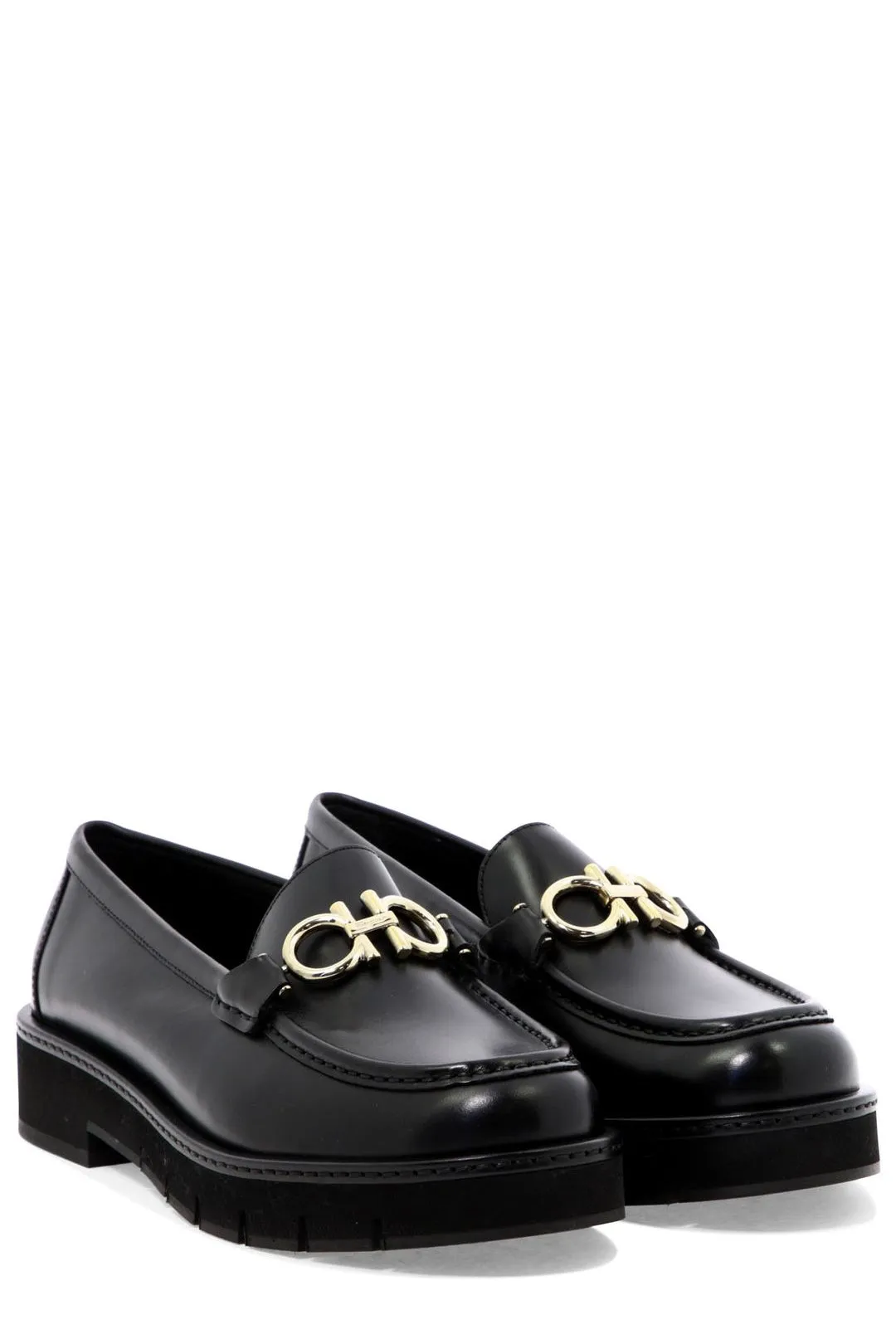 Salvatore Ferragamo Gancini Chunky Loafers