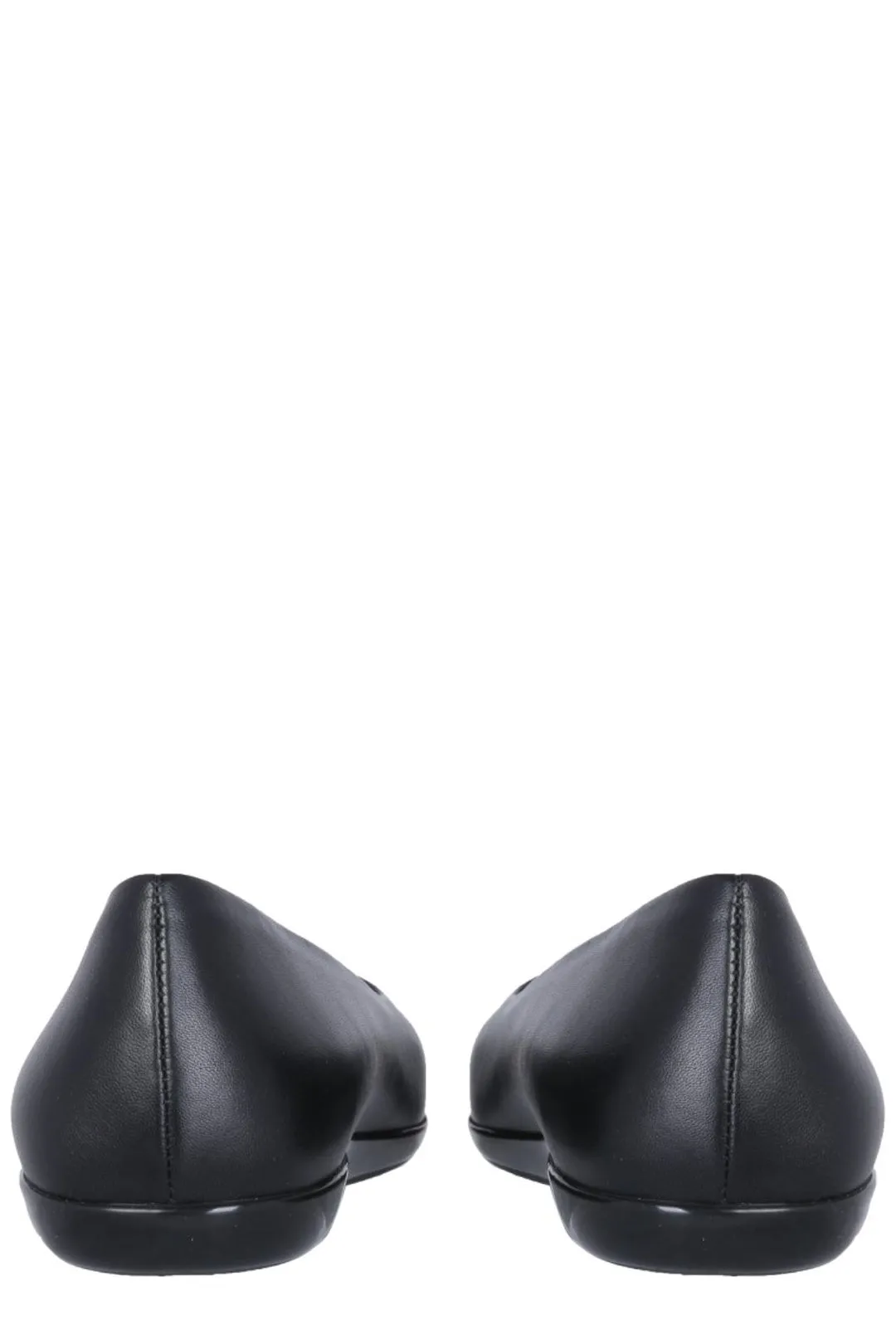 Salvatore Ferragamo Gancini Embossed Ballet Flats