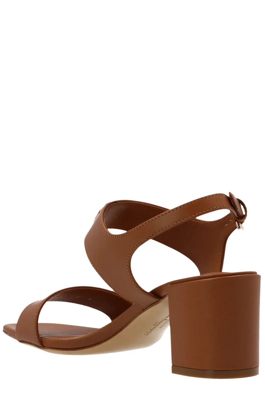 Salvatore Ferragamo Gancini Plaque Sandals