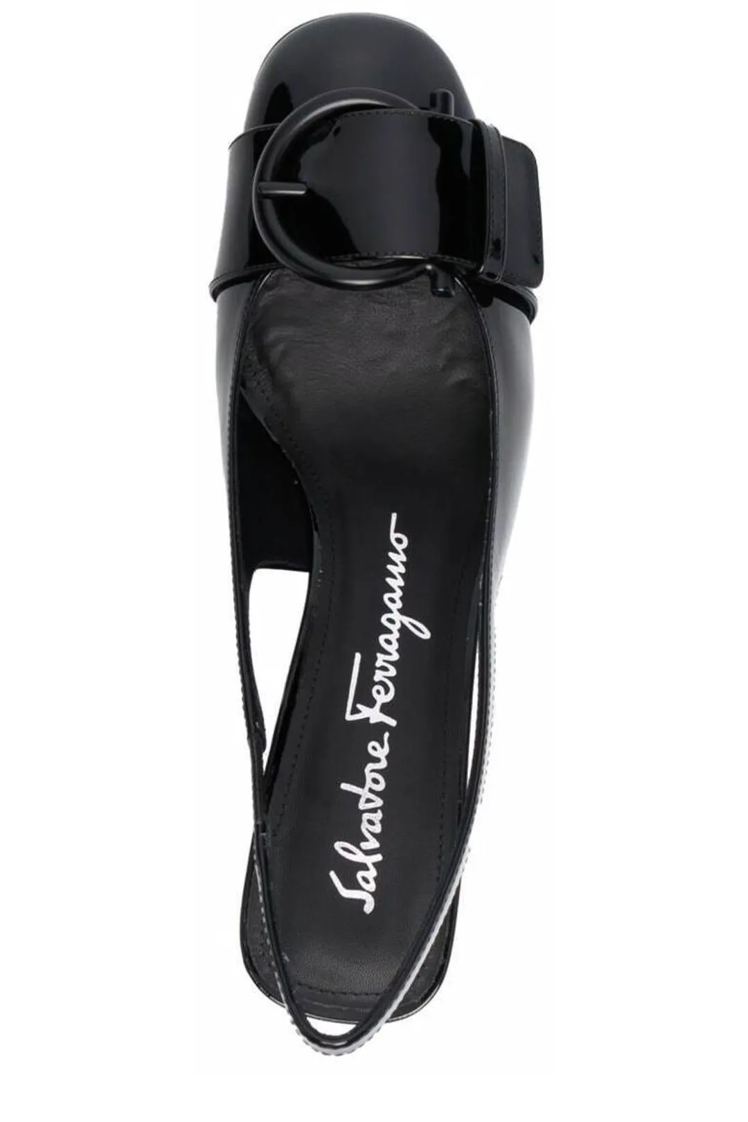 Salvatore Ferragamo Gancini Slingback Pumps