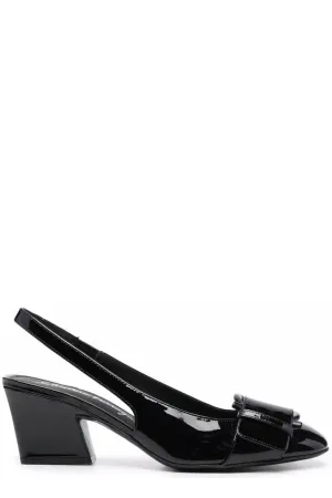 Salvatore Ferragamo Gancini Slingback Pumps