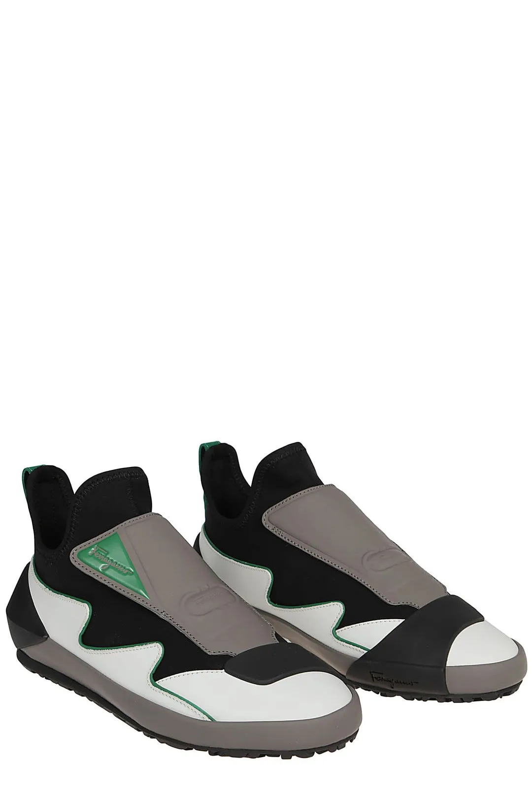 Salvatore Ferragamo Gancini Sock Sneakers