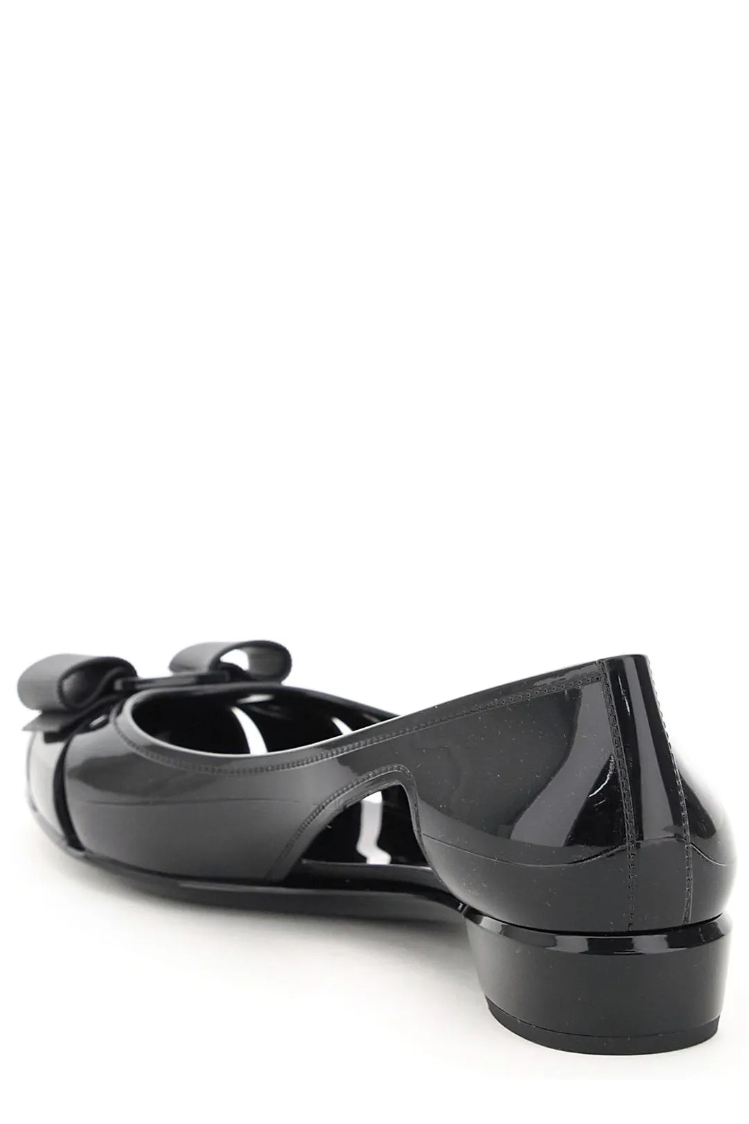 Salvatore Ferragamo Vara Bow Jelly Ballet Flats