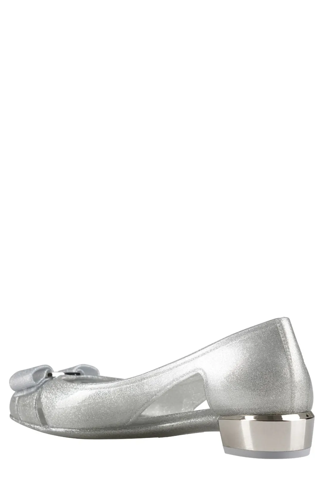 Salvatore Ferragamo Vara Bow Jelly Ballet Flats