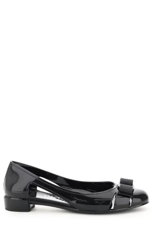 Salvatore Ferragamo Vara Bow Jelly Ballet Flats