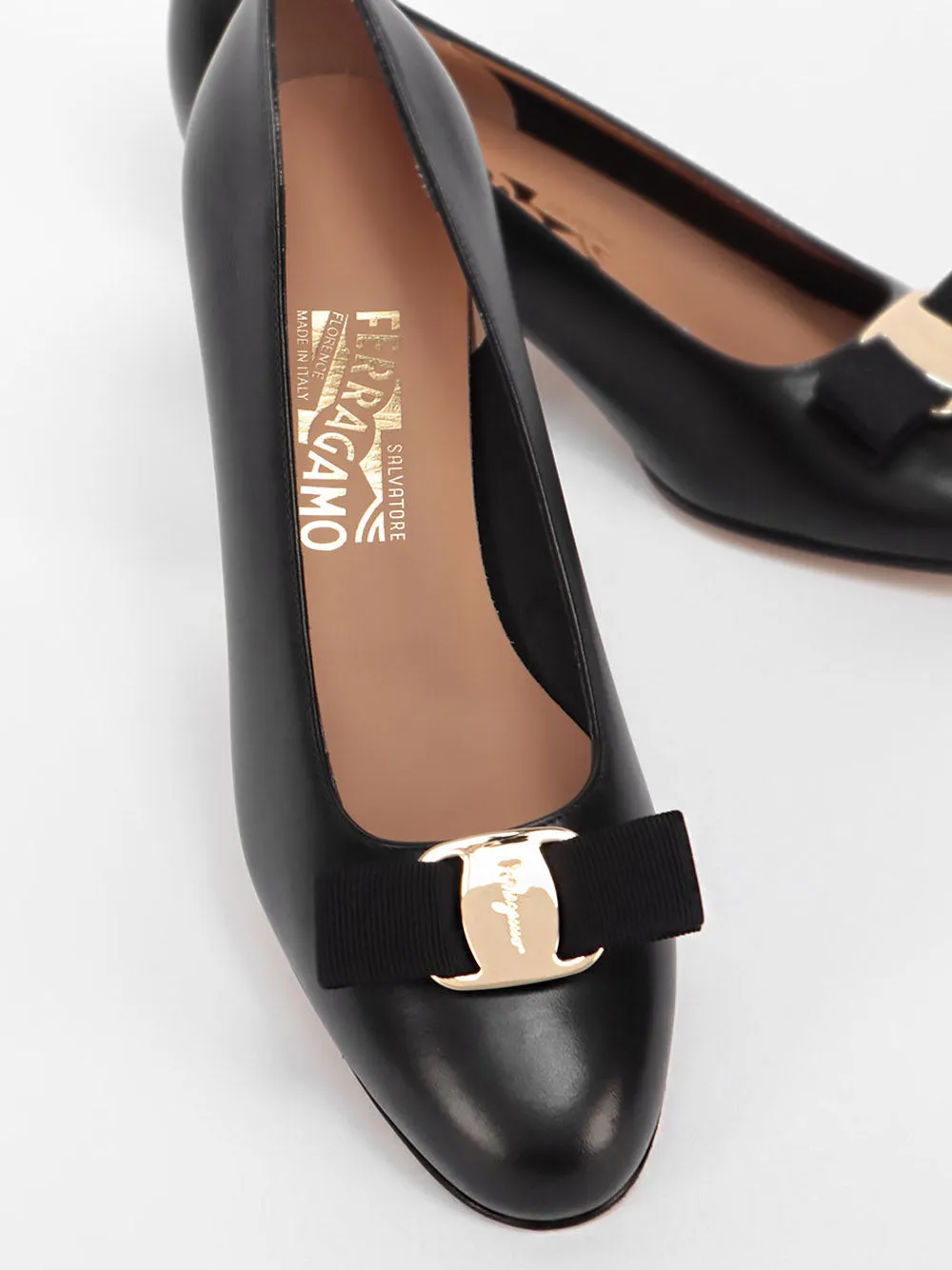 Salvatore Ferragamo Vara Bow Pumps