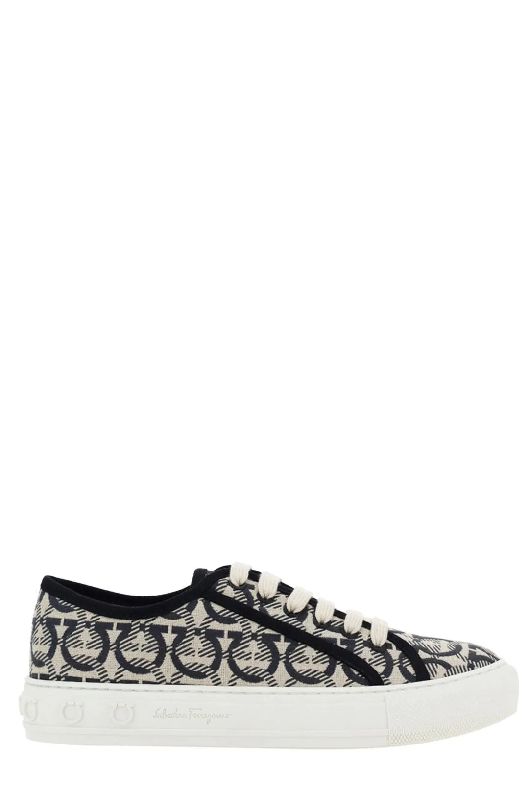 Salvatore Ferragamo Wimbledon Gancini Sneakers