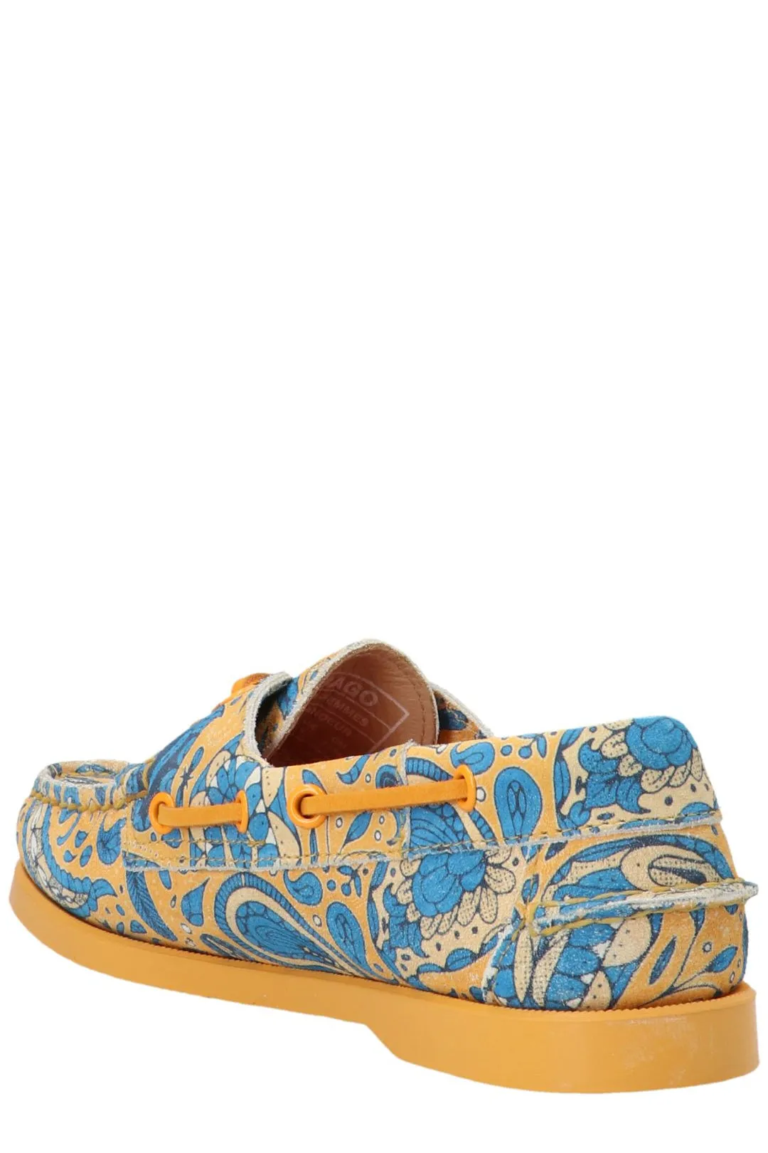 Sebago Docksides Paisley Printed Loafers