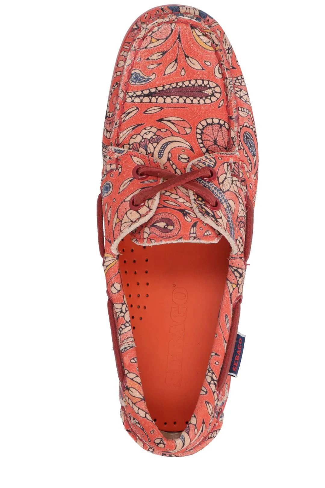 Sebago Docksides Paisley Printed Loafers