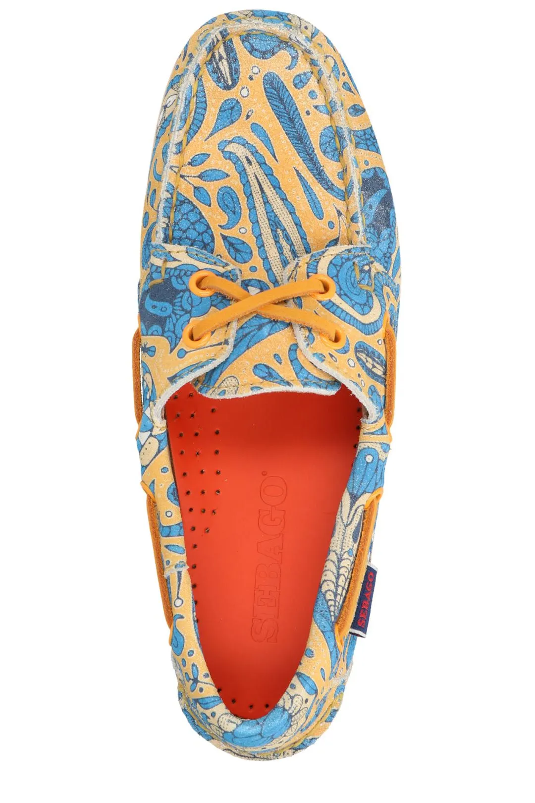 Sebago Docksides Paisley Printed Loafers