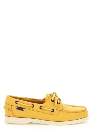 Sebago Polka Dot Lace-Up Loafers
