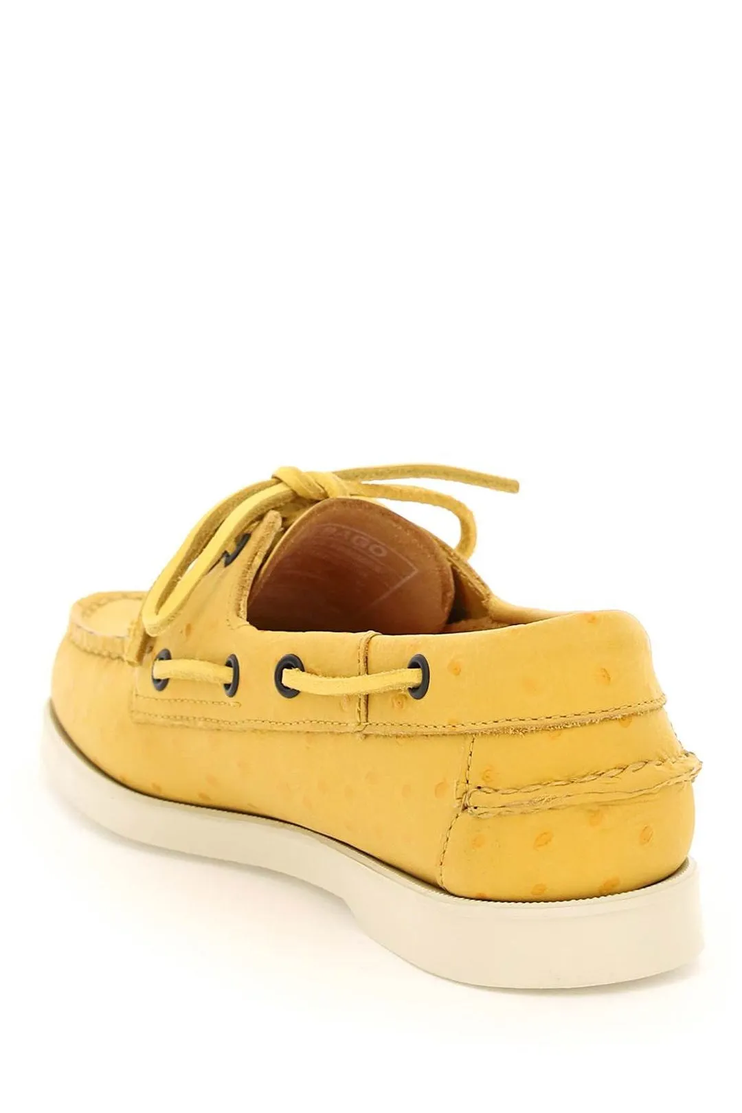 Sebago Polka Dot Lace-Up Loafers