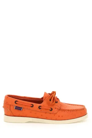 Sebago Polka Dot Lace-Up Loafers