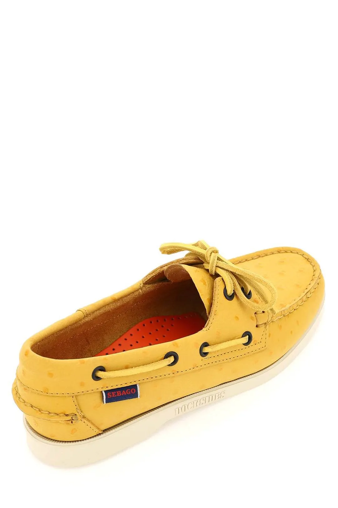 Sebago Polka Dot Lace-Up Loafers