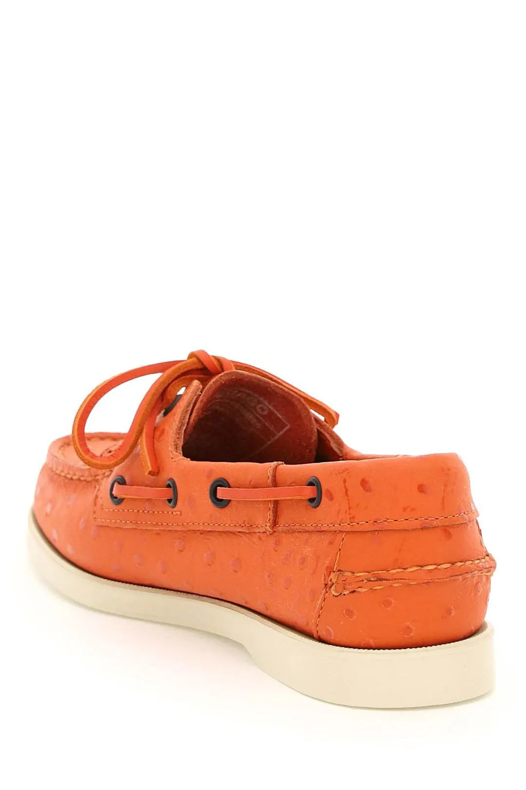 Sebago Polka Dot Lace-Up Loafers