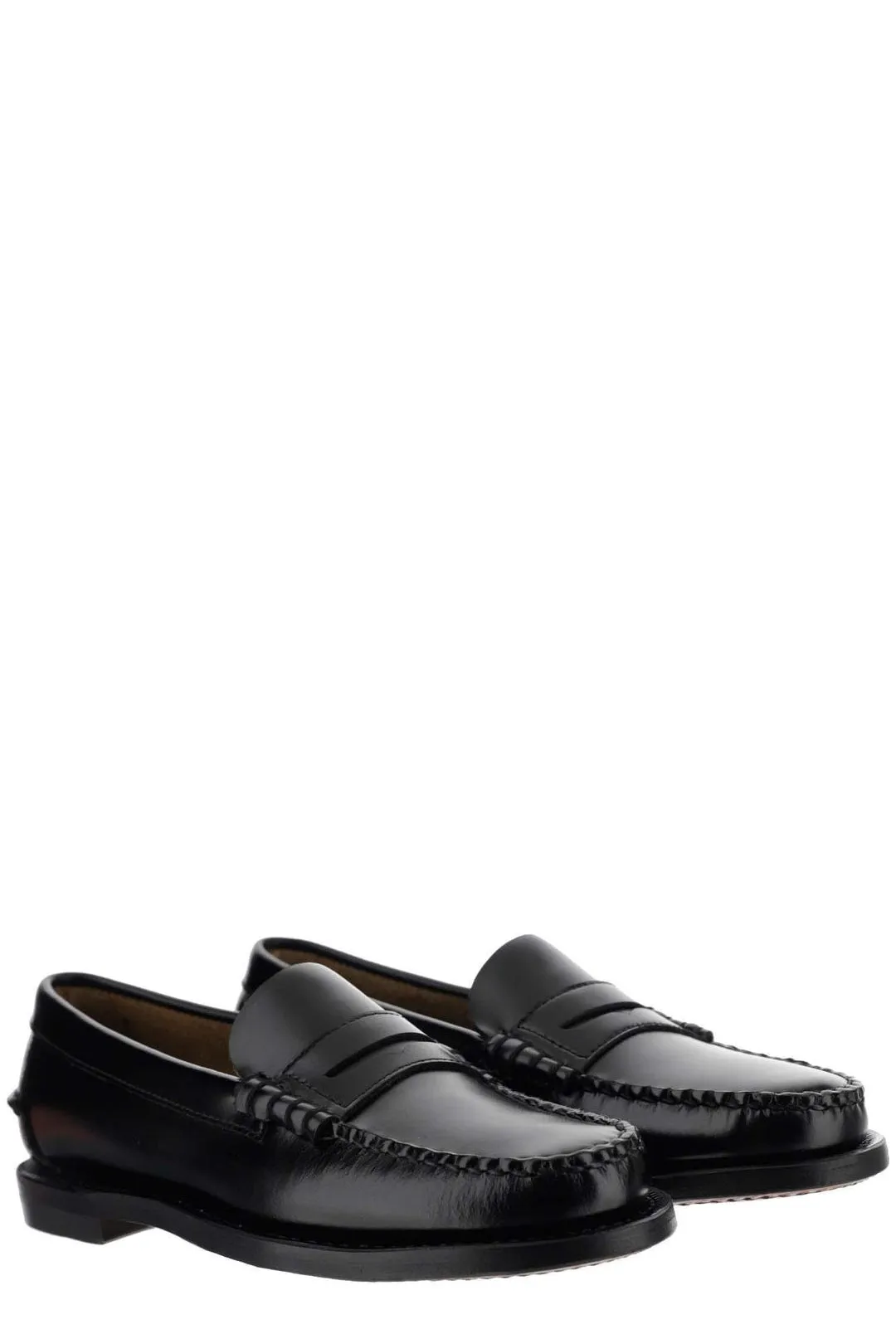 Sebago Round Toe Slip-On Loafers