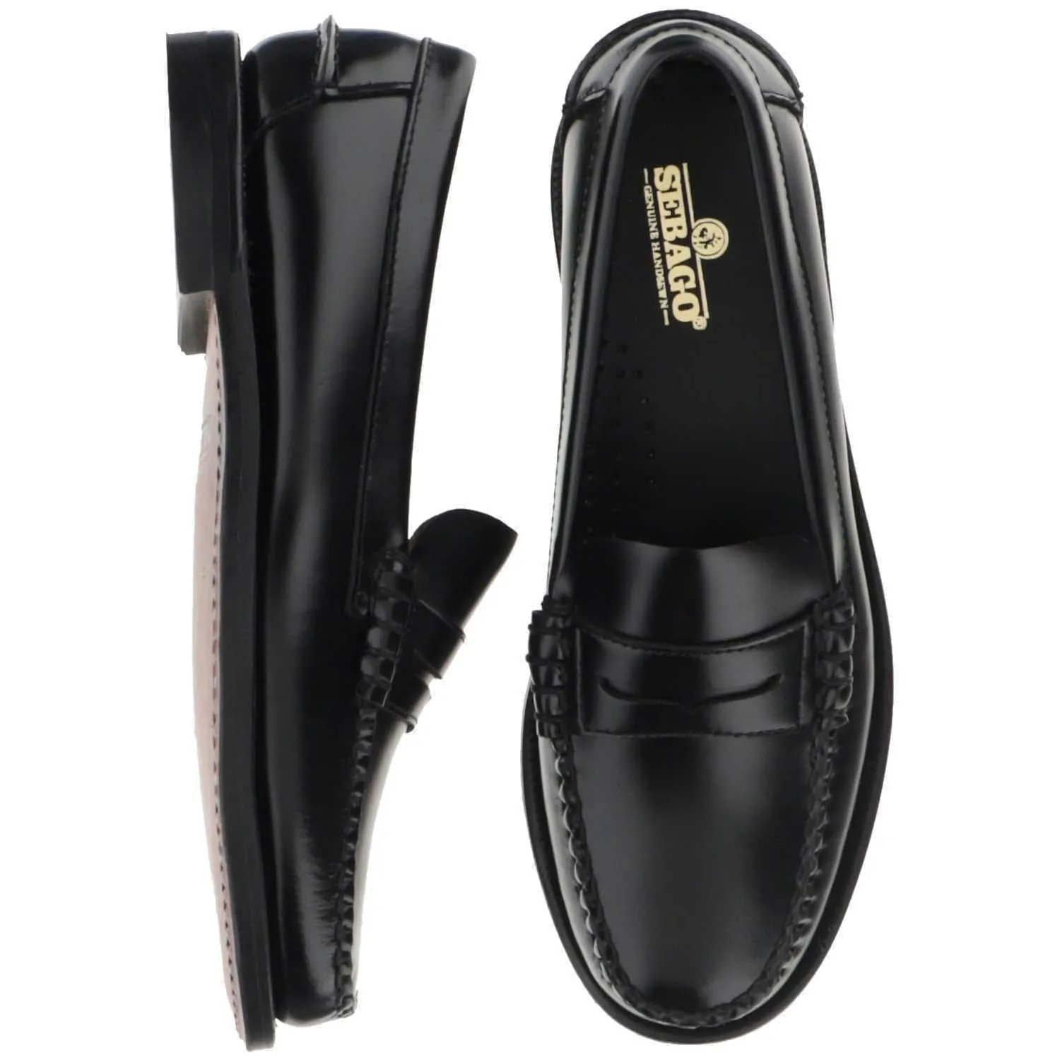 Sebago Round Toe Slip-On Loafers