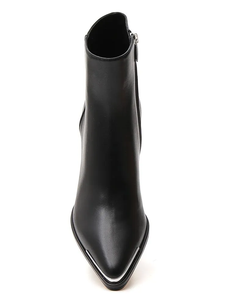 Sergio Pointed Toe Ankle Boots