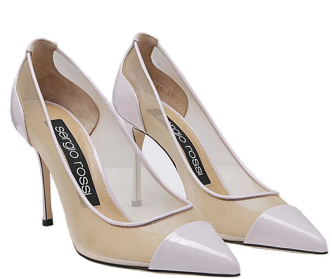 Sergio Rossi Godiva Mesh Pumps