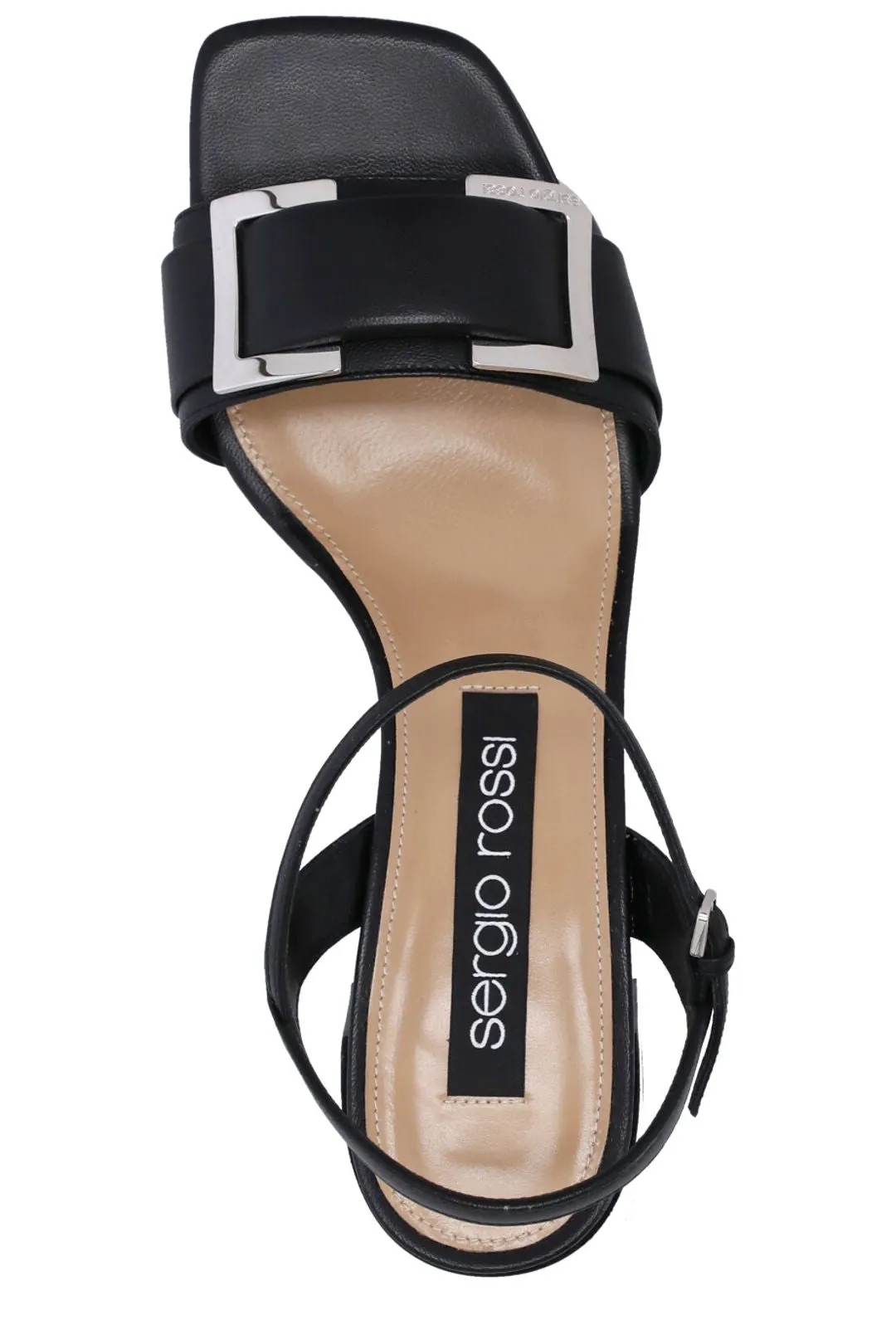 Sergio Rossi Square-Toe Sandals