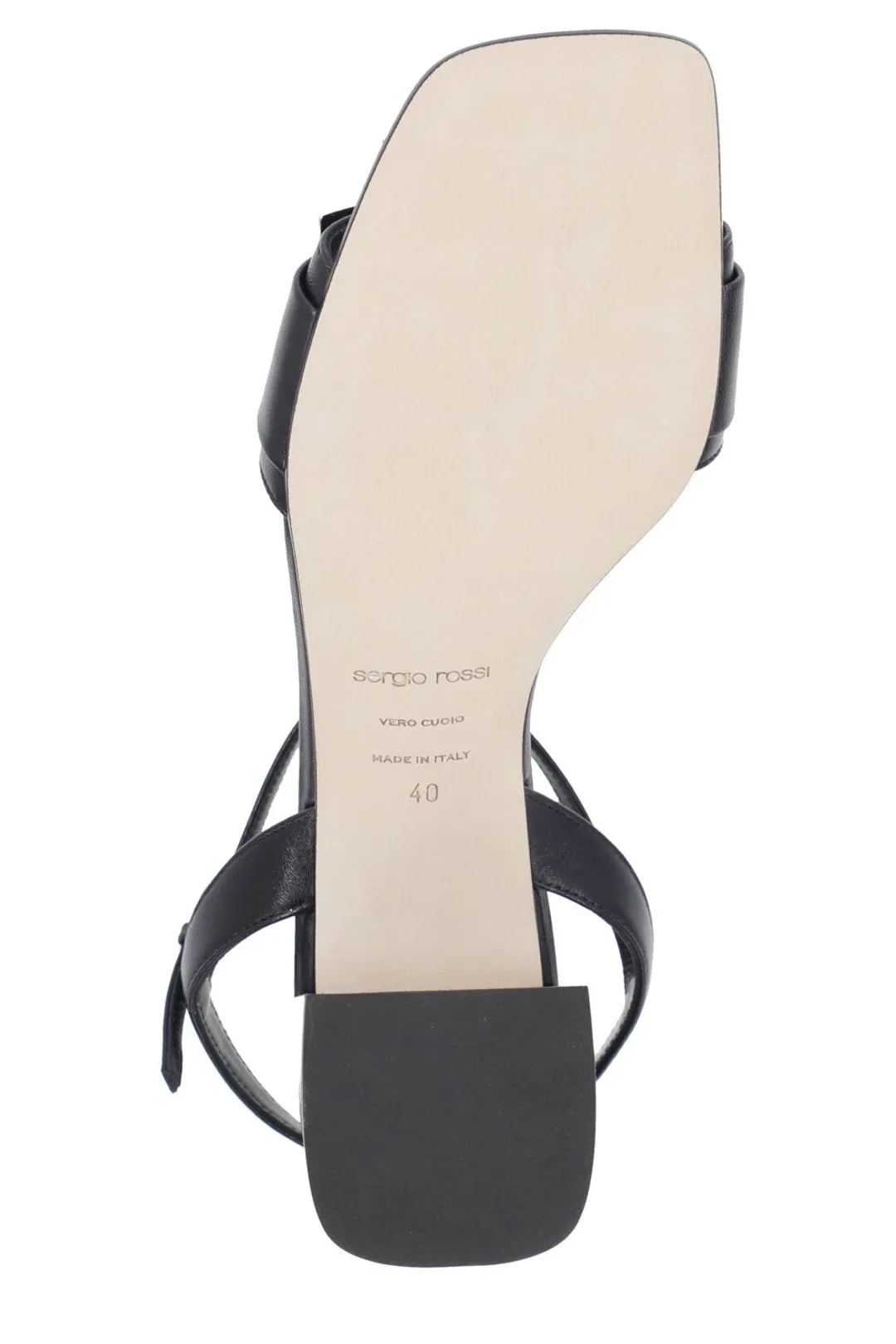 Sergio Rossi Square-Toe Sandals