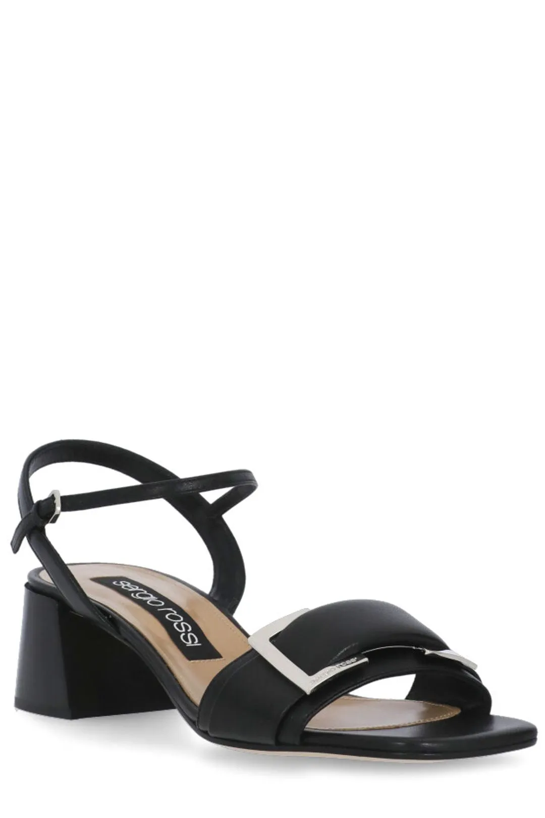 Sergio Rossi Square-Toe Sandals
