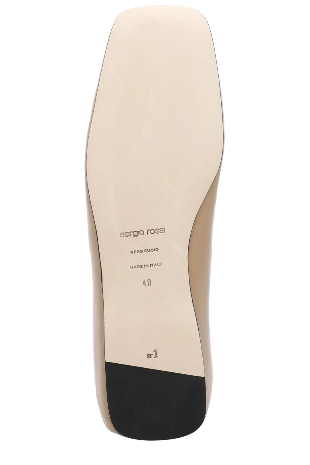 Sergio Rossi SR1 Logo-Plaque Loafers