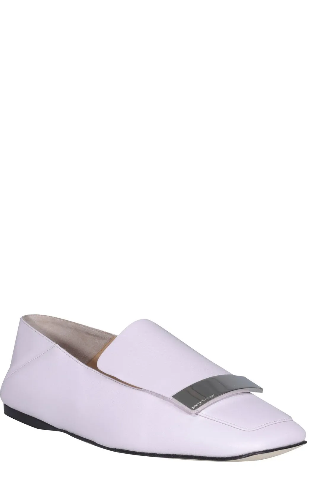 Sergio Rossi SR1 Logo-Plaque Loafers