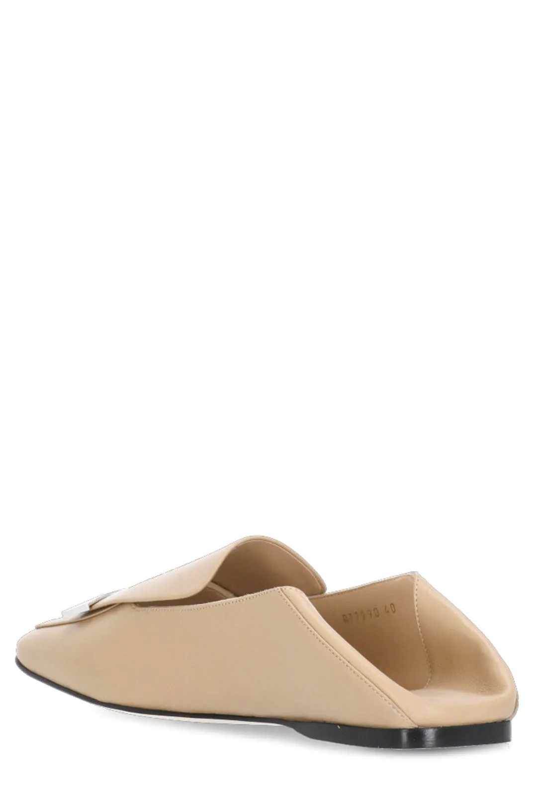 Sergio Rossi SR1 Logo-Plaque Loafers